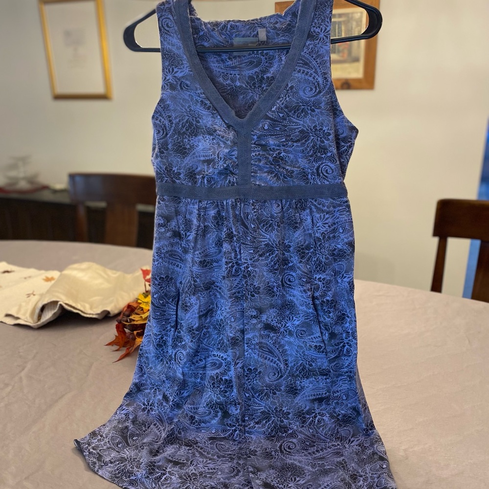 Athletics paisley lavender print dress